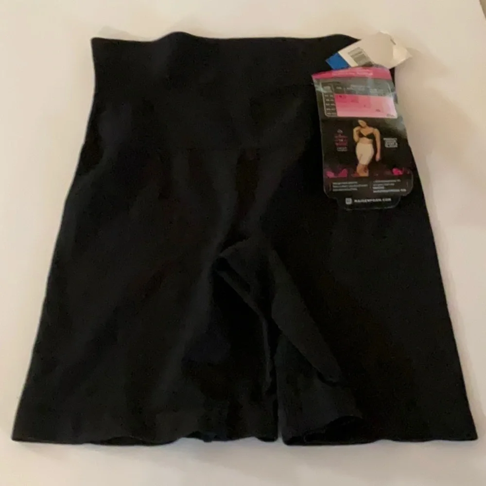 Maidenform Shapes Thigh Slimmer Firm Women’s XL Black Shaper Shapesear